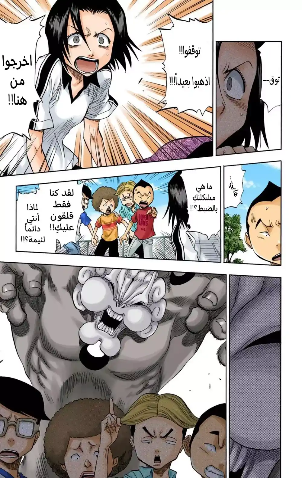 Bleach - Digital Colored 39 - "اليد اليمنى للعملاق" página 11