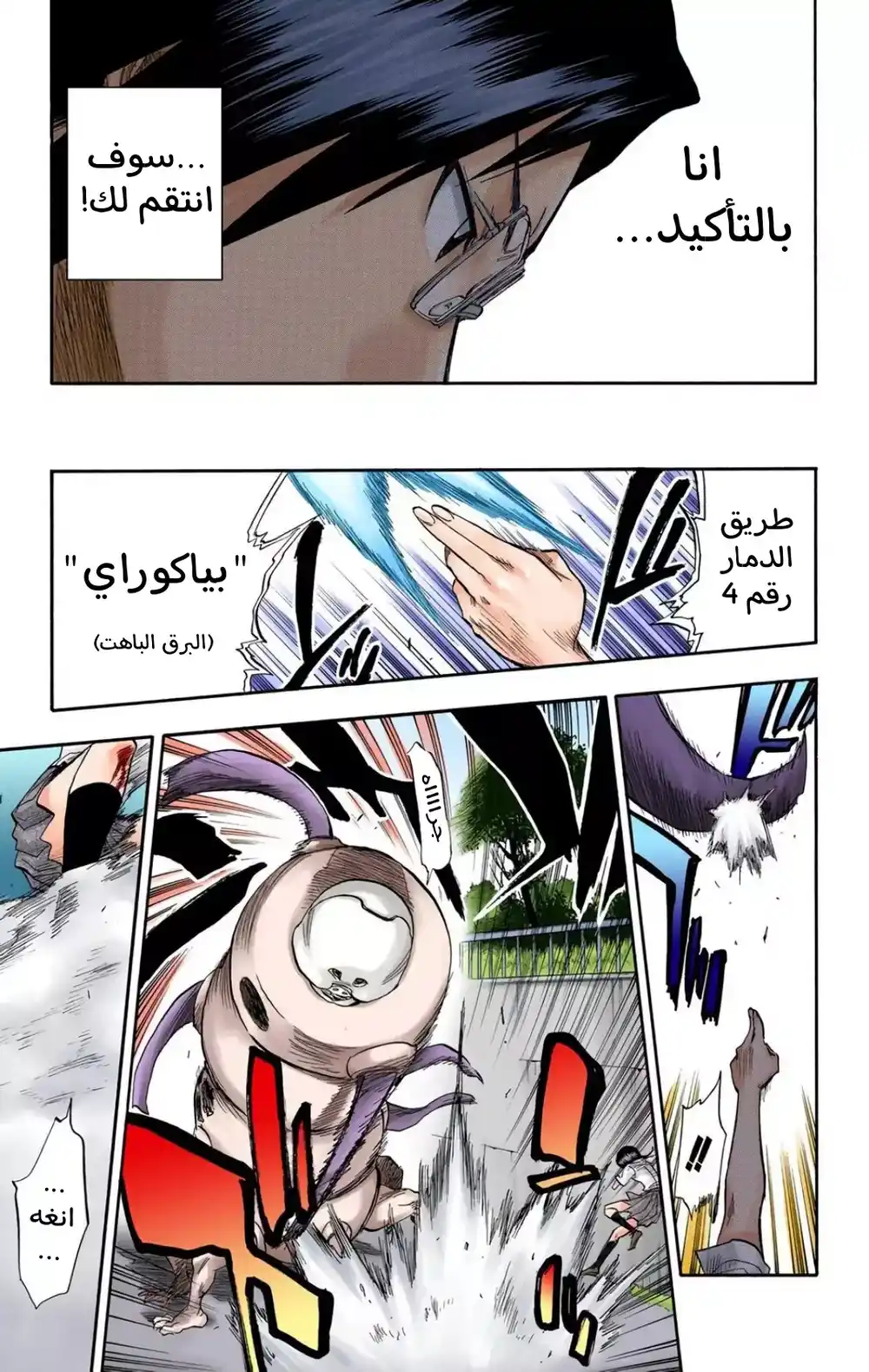 Bleach - Digital Colored 44 - "الإستيقاظ على التهديد" página 13