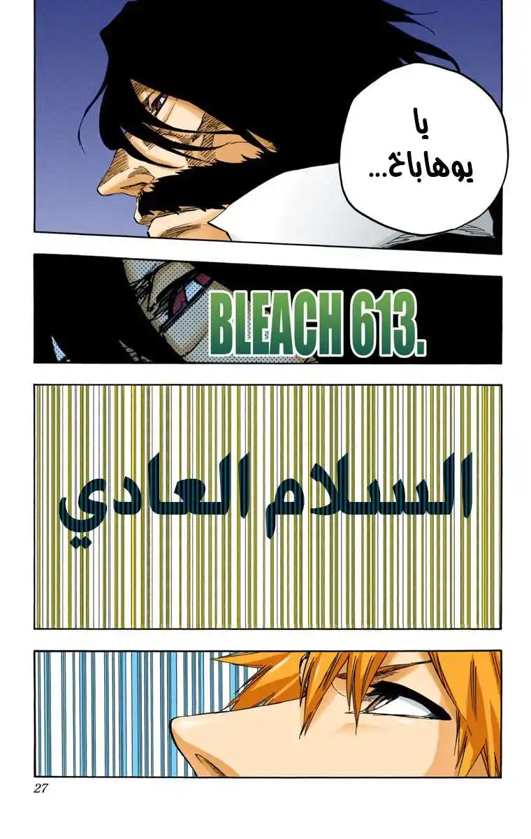 Bleach - Digital Colored 613 - مانجا بليتش ملونه الفصل 613 - السلام العادي página 5