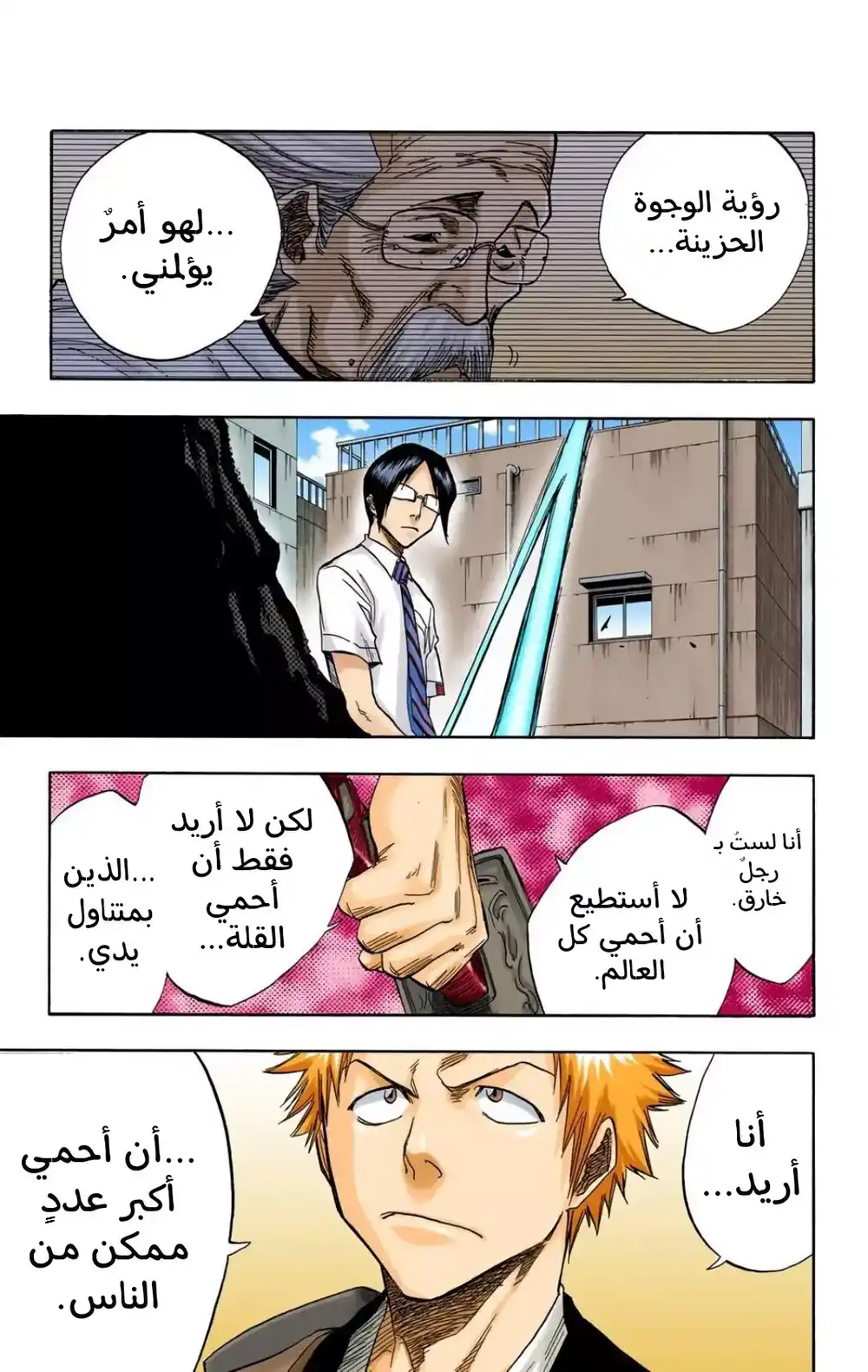 Bleach - Digital Colored 47 - "ظهرًا لظهر~ السماء الممزقة" página 11