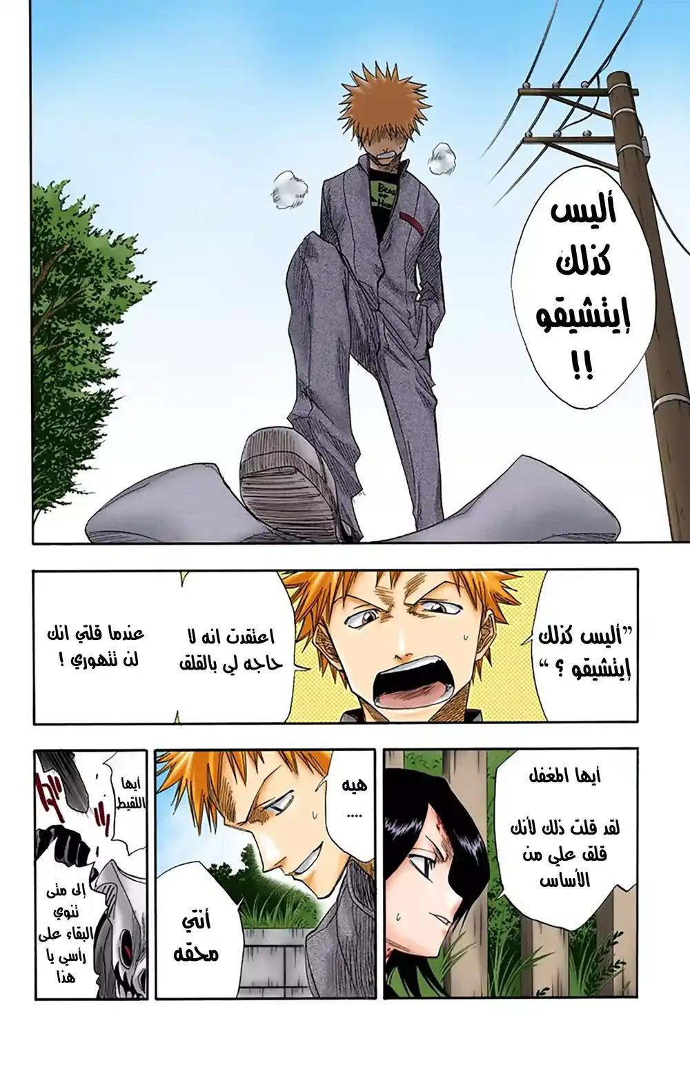 Bleach - Digital Colored 10 - الوحش ونقله للأسفل ( الموت ) página 18