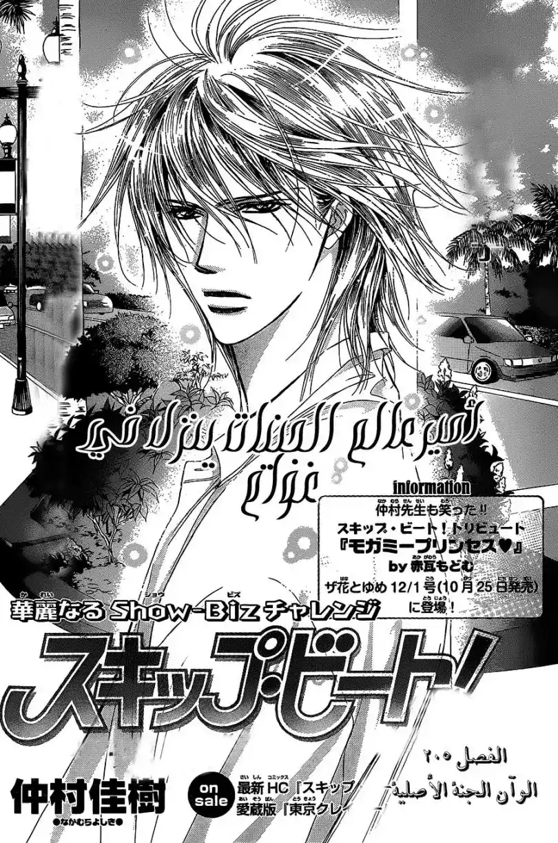 Skip Beat 205 - ألوان الجنه الاصليه página 2