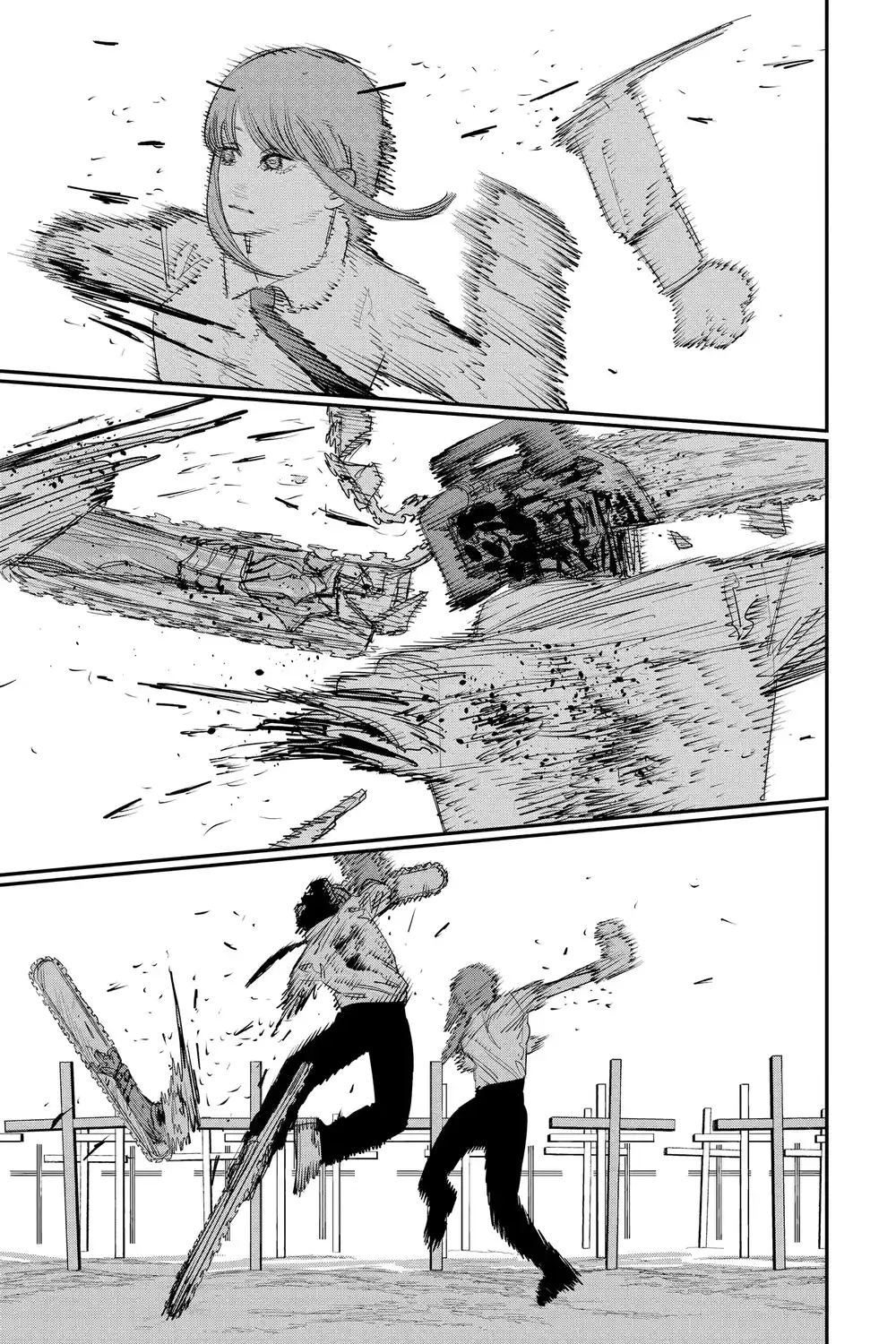 Chainsaw Man 95 - رجل المنشار ضد شيطان الهيمنة página 8