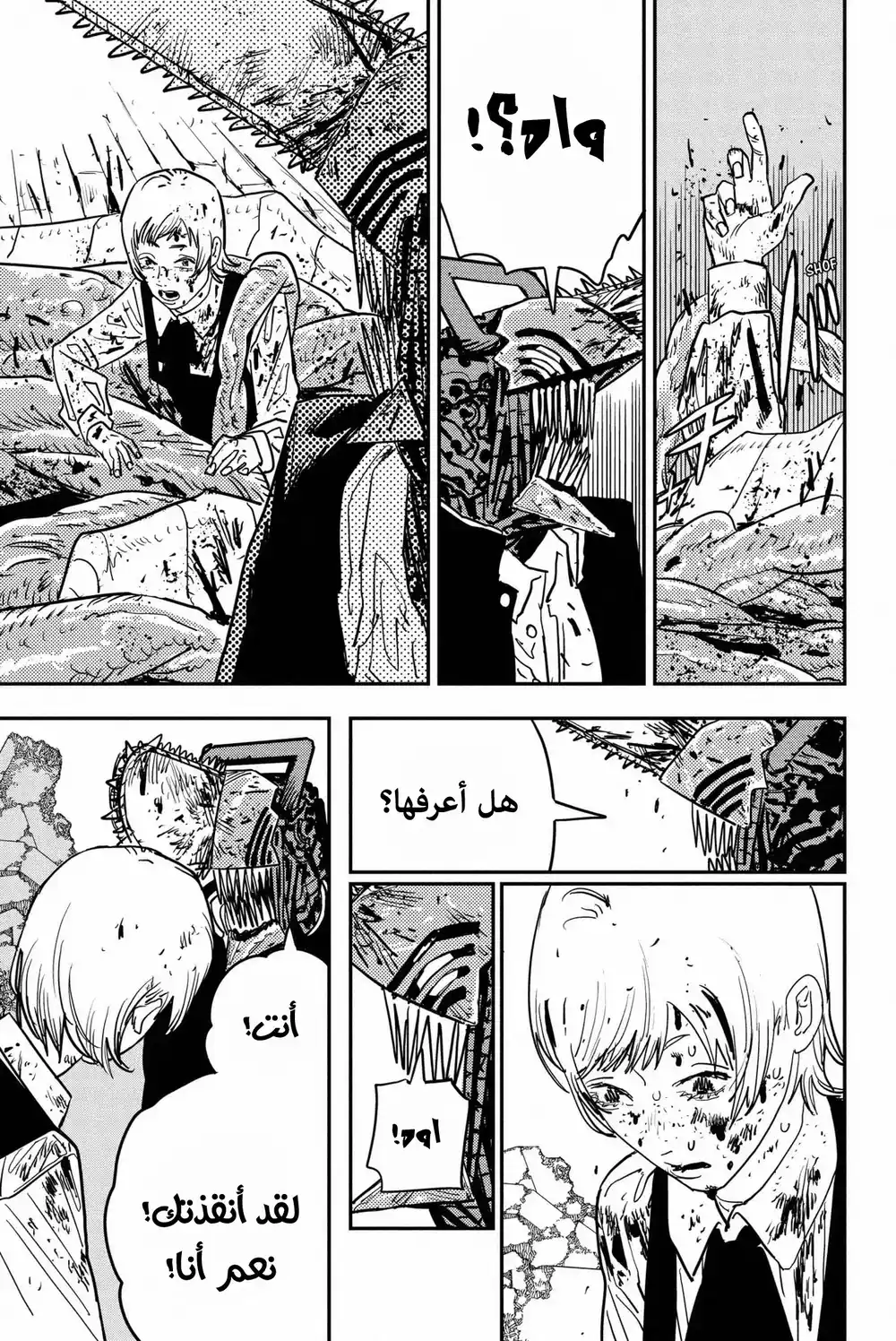 Chainsaw Man 110 - حلقة في الليل página 4