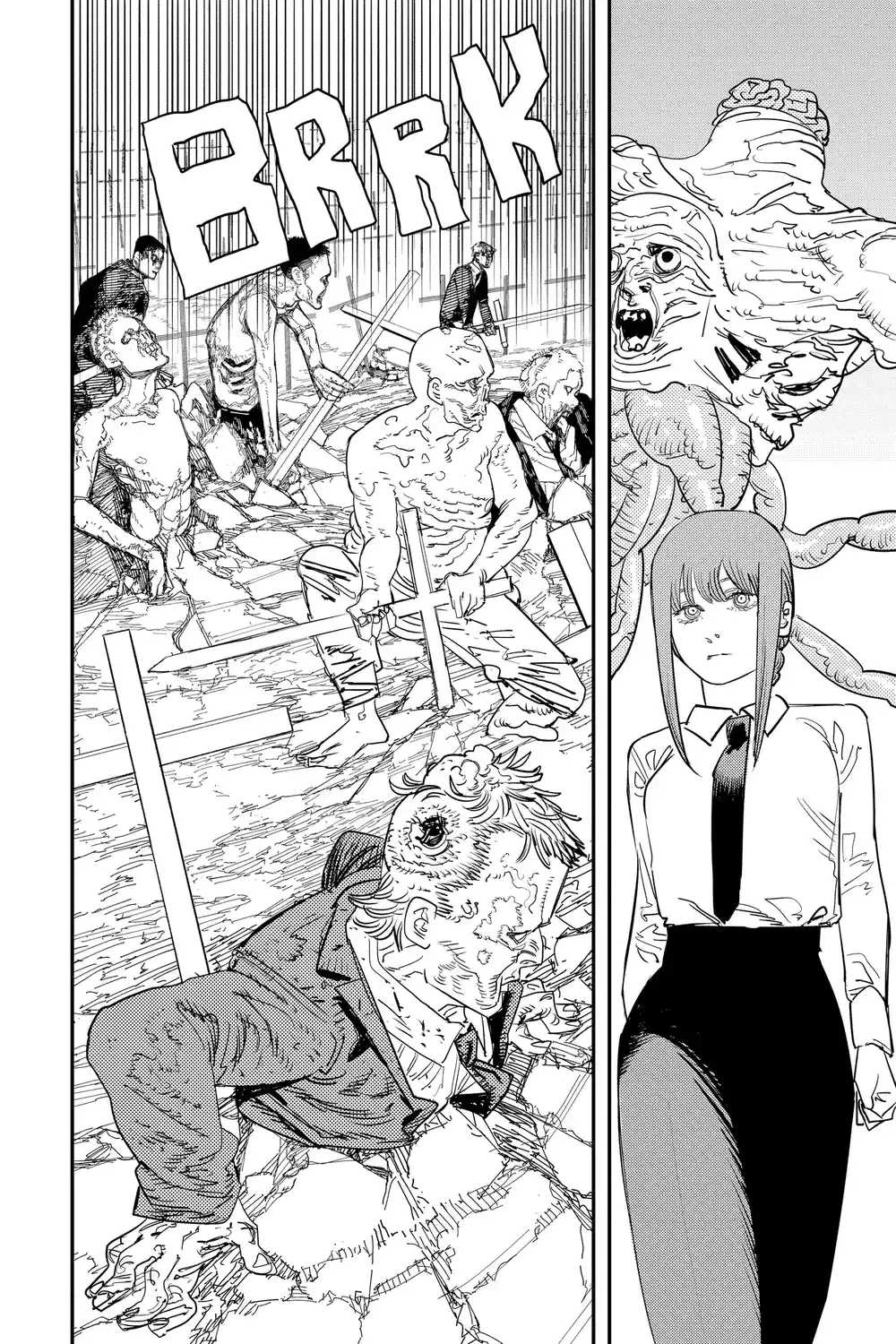 Chainsaw Man 94 - رجل المنشار ضد الاسلحة البشرية página 3
