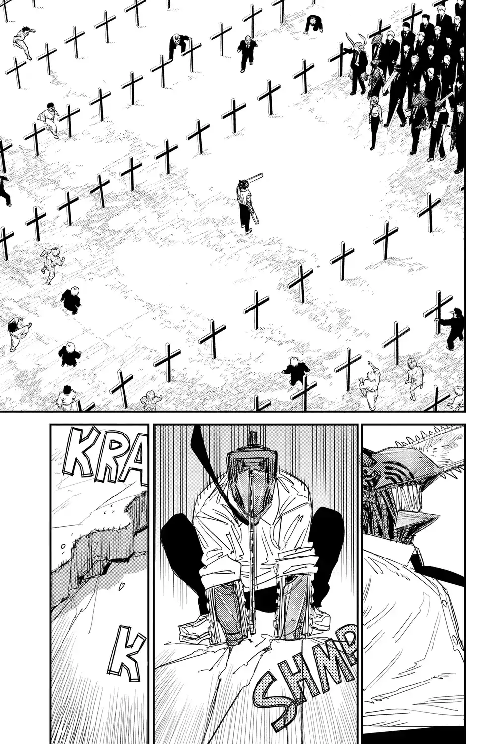 Chainsaw Man 94 - رجل المنشار ضد الاسلحة البشرية página 4