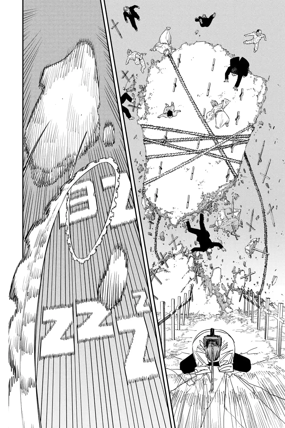 Chainsaw Man 94 - رجل المنشار ضد الاسلحة البشرية página 5