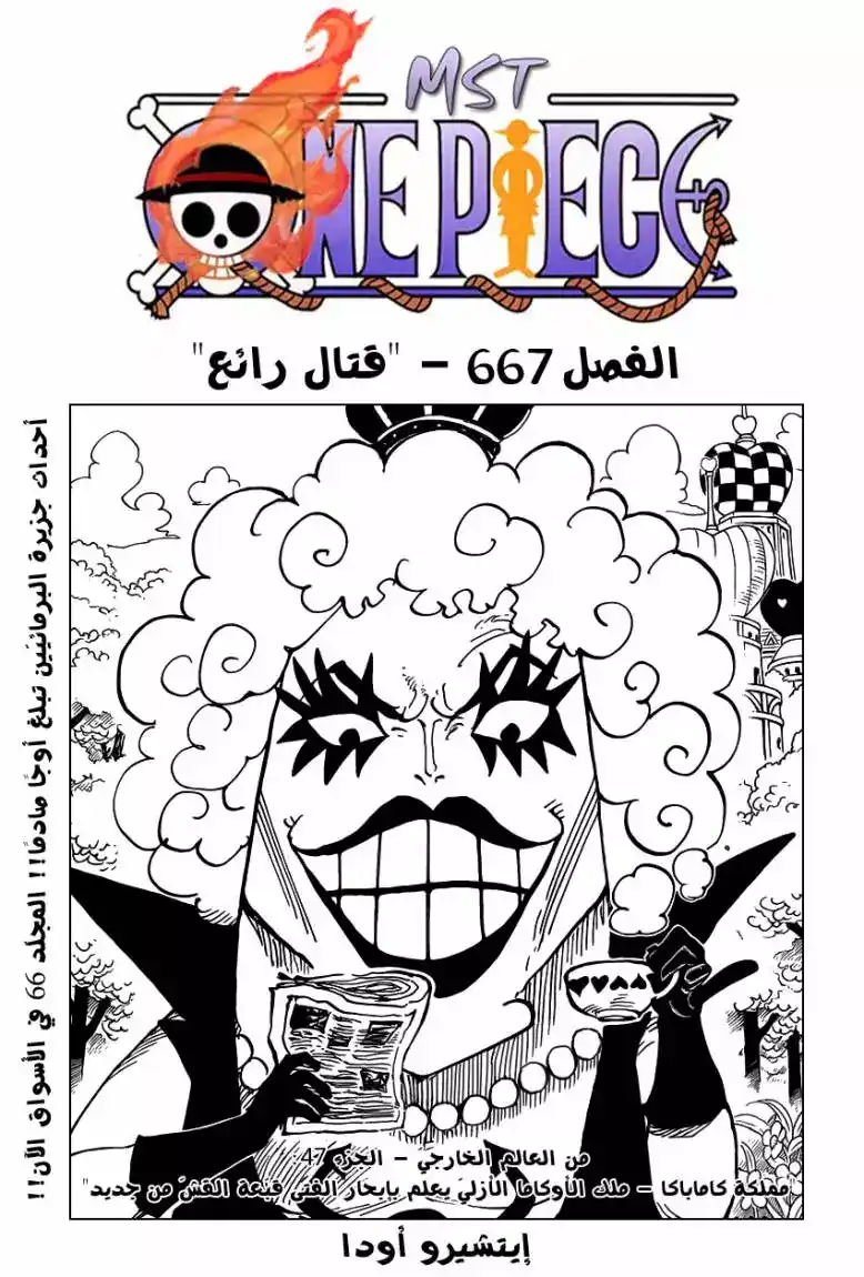 One Piece 667 - قتال الرائعَين página 2