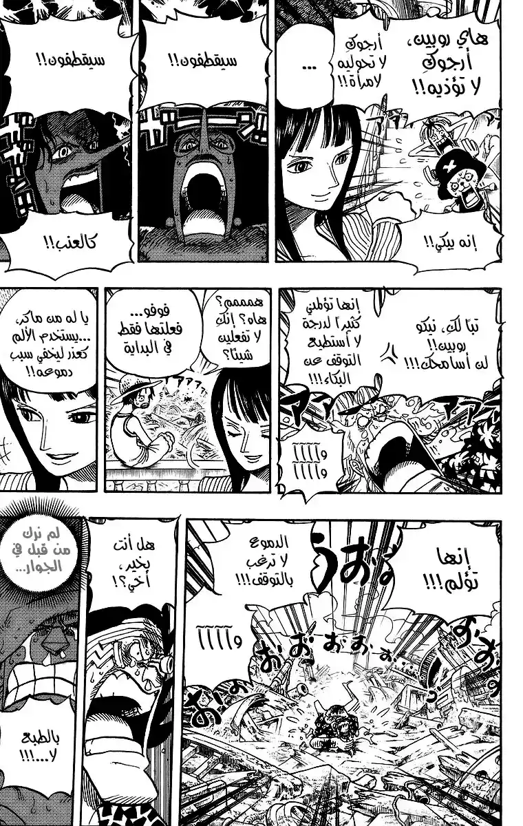 One Piece 437 - هاداكا هياكان página 13