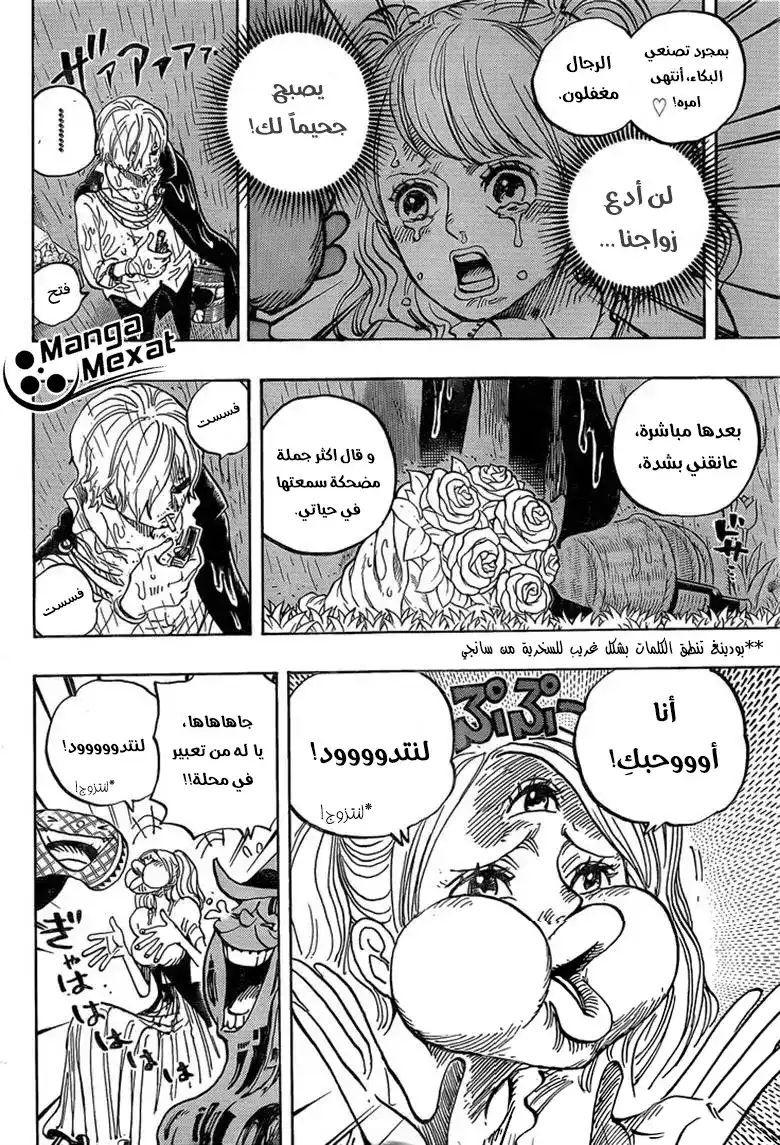 One Piece 851 - انقطاع الأمل página 8