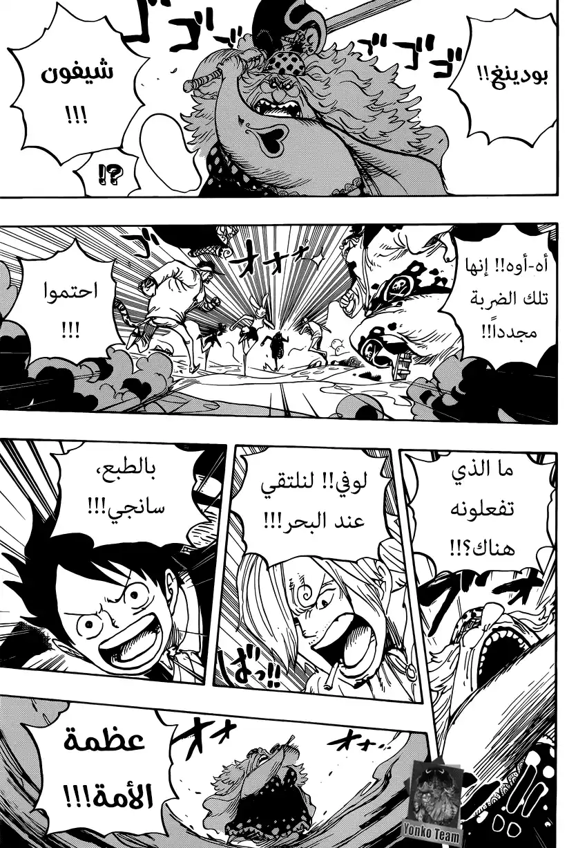 One Piece 876 - ظهور بودينغ بشكل مصادف página 10