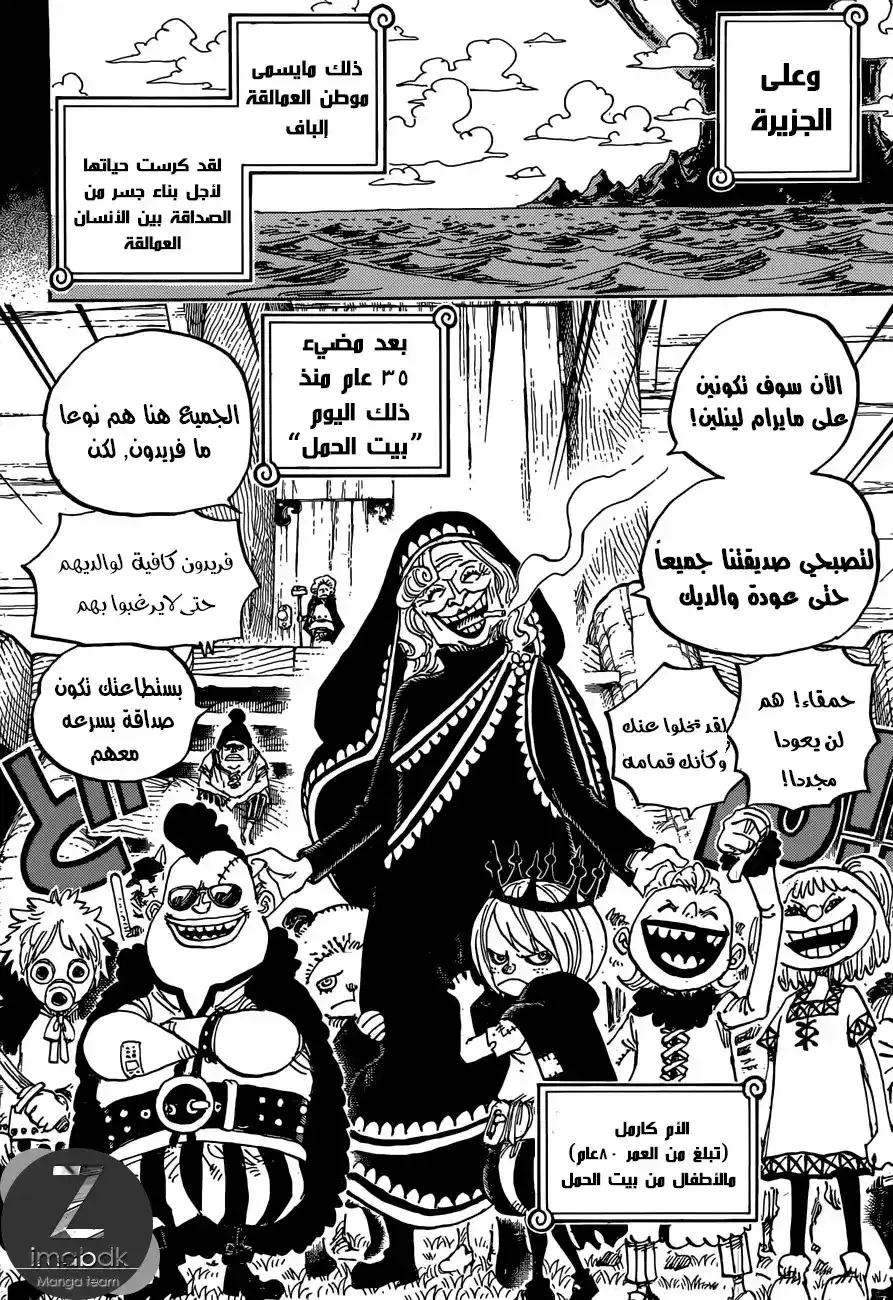 One Piece 866 - مدمرة من ولادة طبيعية página 6