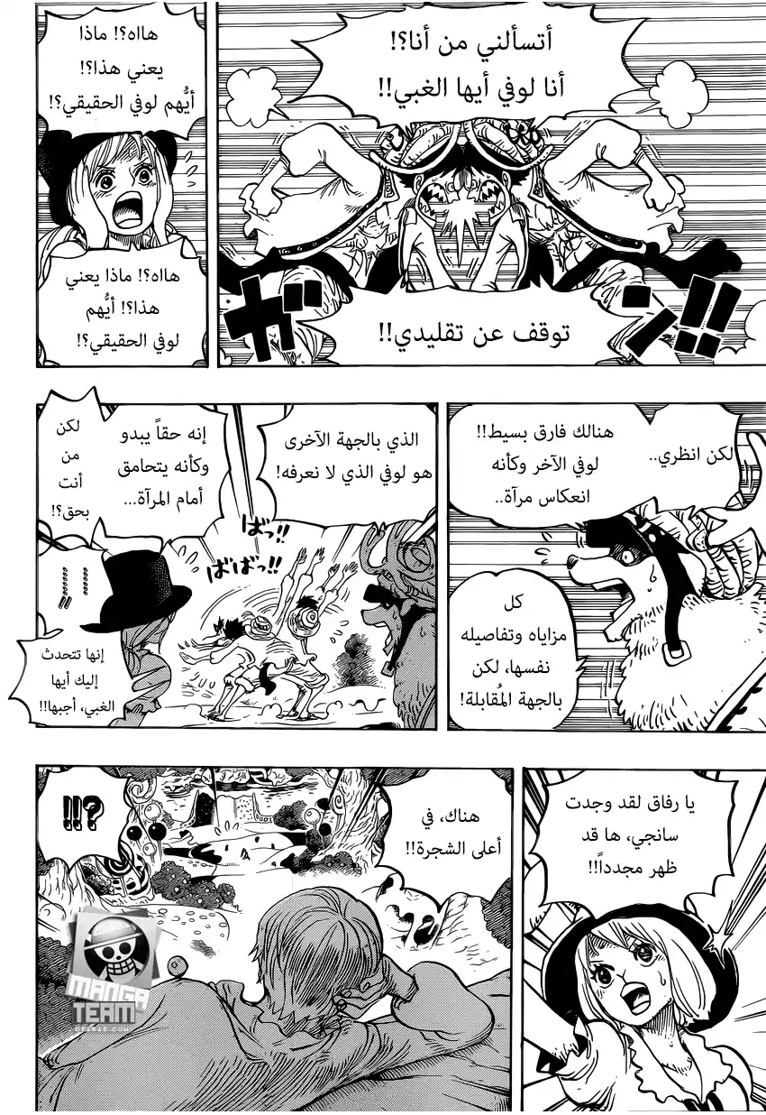 One Piece 831 - مغامرة في غابة غامضة página 13