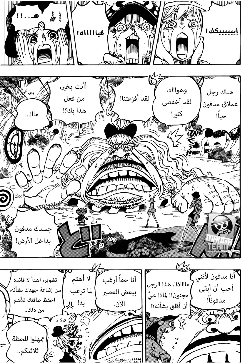 One Piece 831 - مغامرة في غابة غامضة página 16