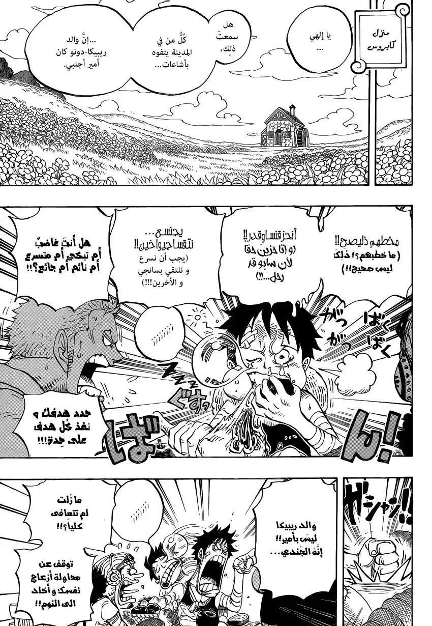 One Piece 796 - قرار الجندي - سان página 14