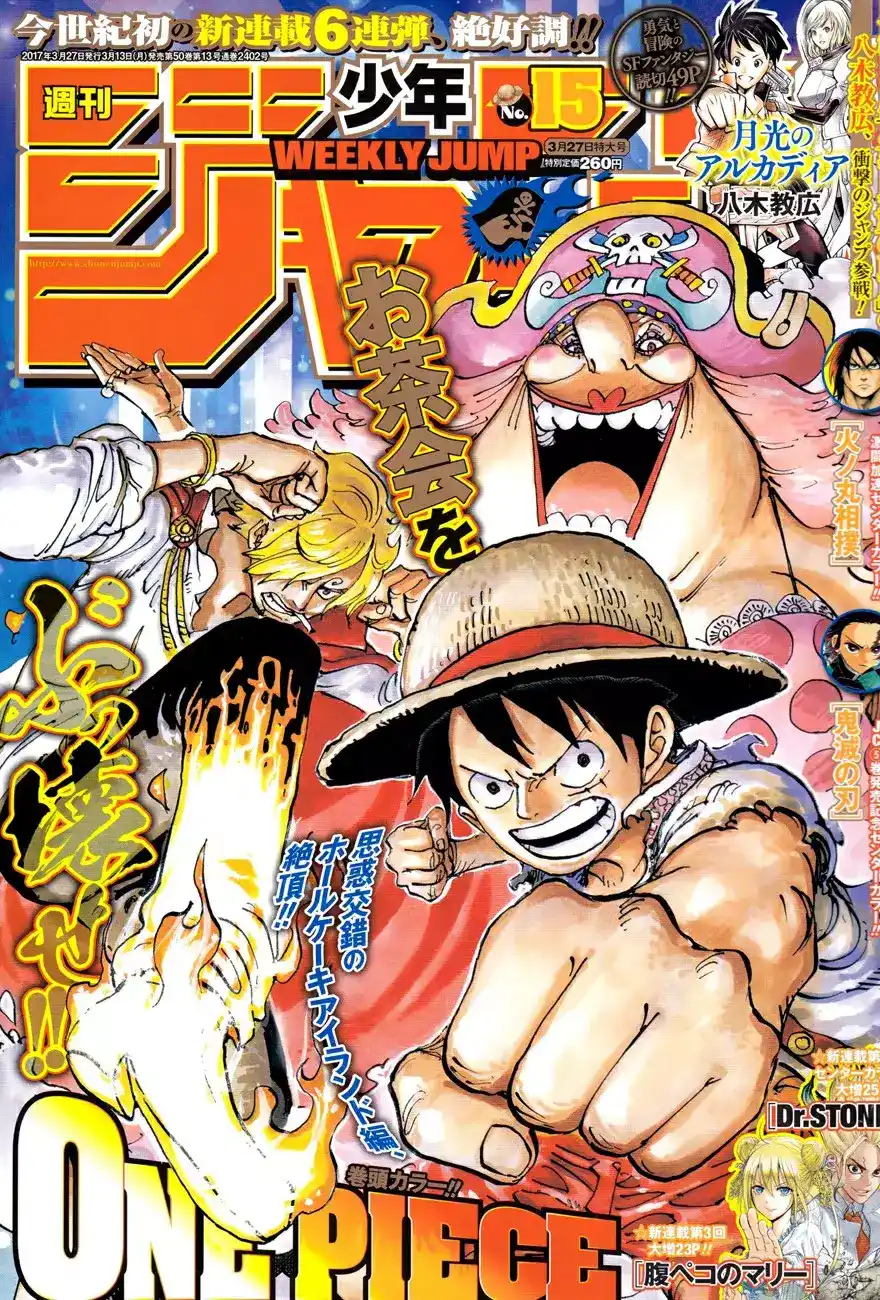 One Piece 858 - اجتماع página 1