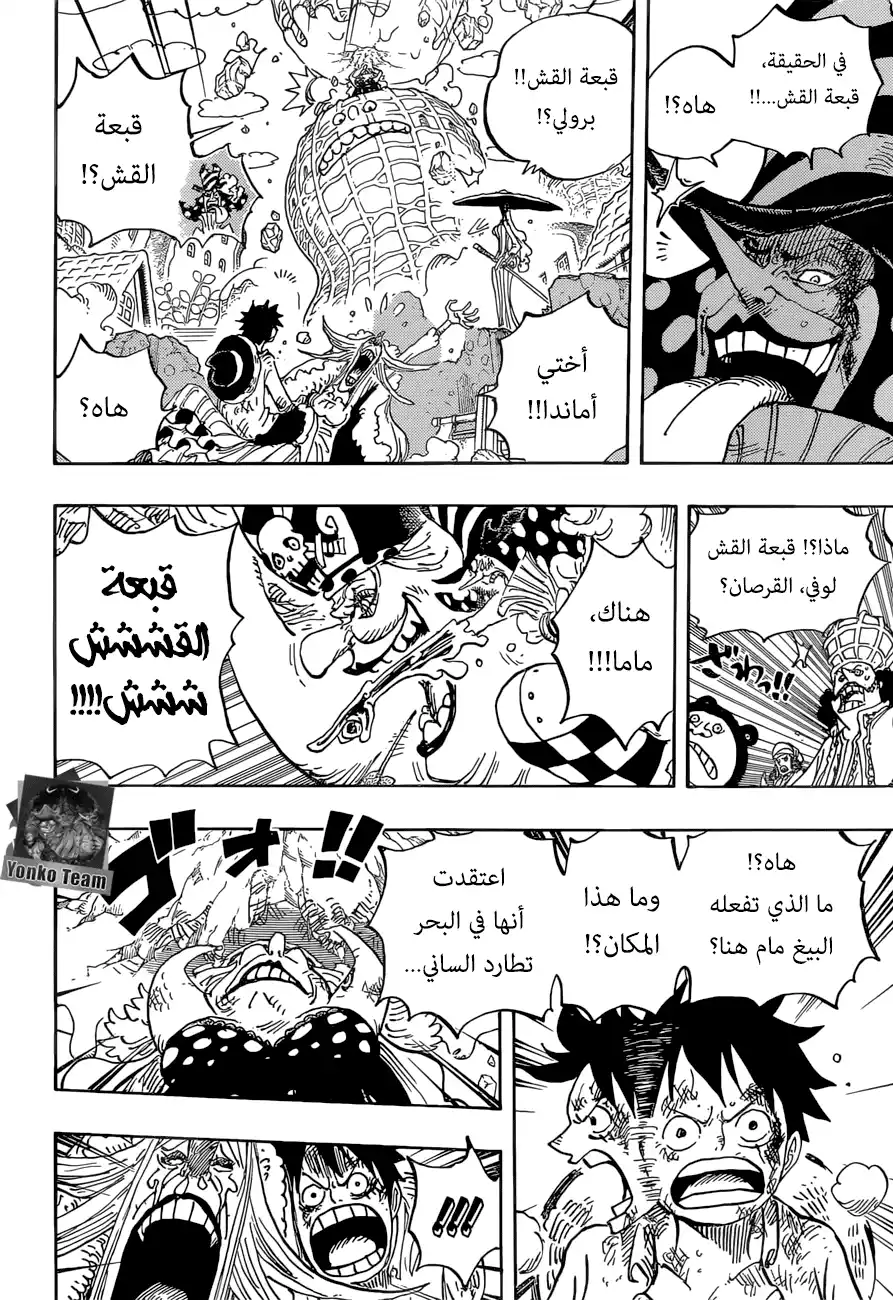 One Piece 885 - اسمي بروليه! página 9