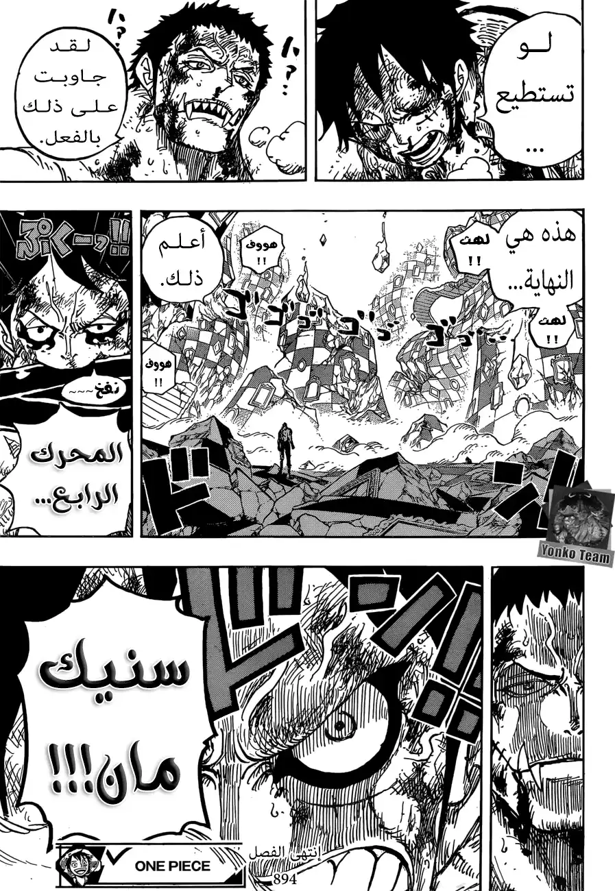 One Piece 894 - 12:05 صباحاً página 16