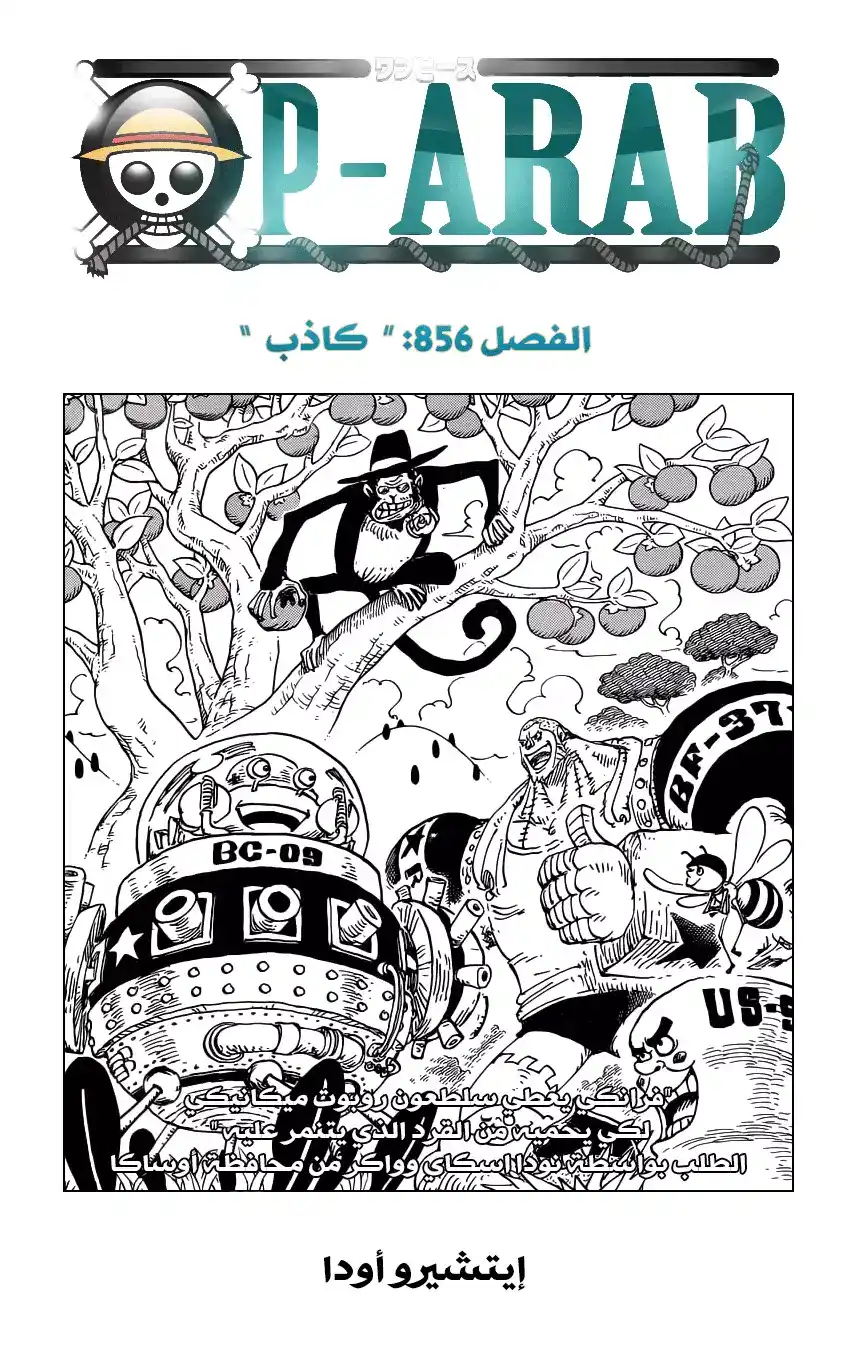 One Piece 856 - كاذب página 2