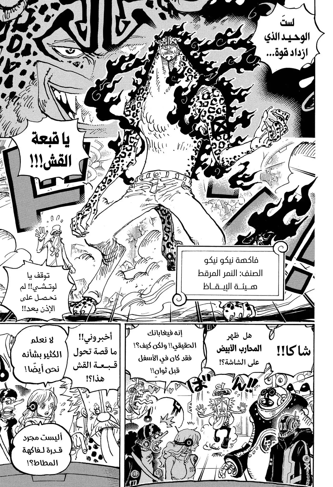 One Piece 1069 - من رحم الرغبات تولد كل الأشياء página 7