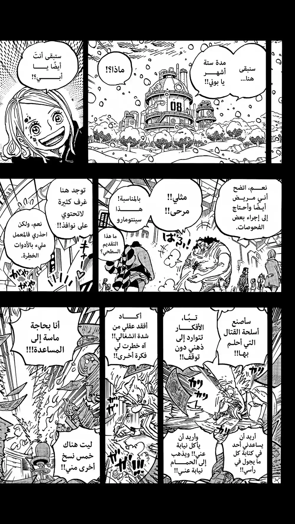 One Piece 1100 - شكرا لك بوني página 9