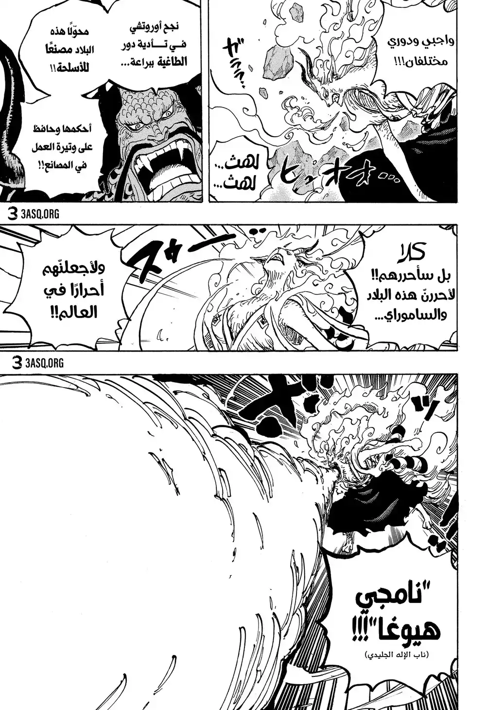 One Piece 1020 - روبين ضد بلاك ماريا página 3