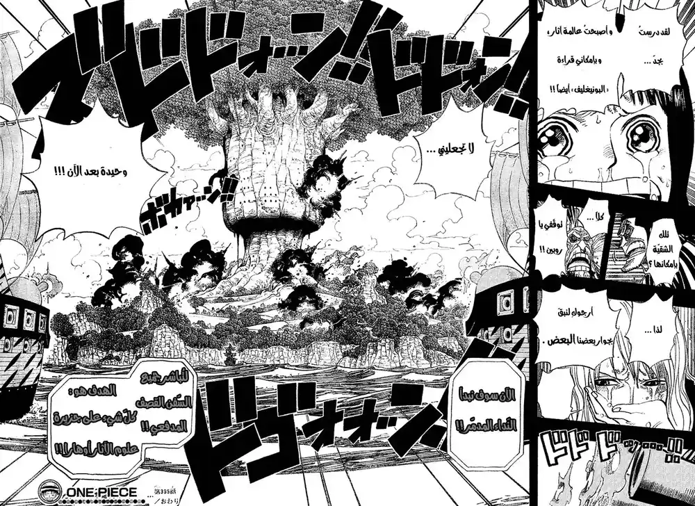 One Piece 395 - Ohara vs. the World Government página 18