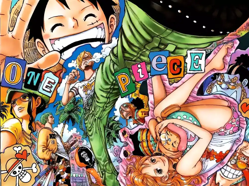 One Piece 1076 - صديقان قديمان página 1