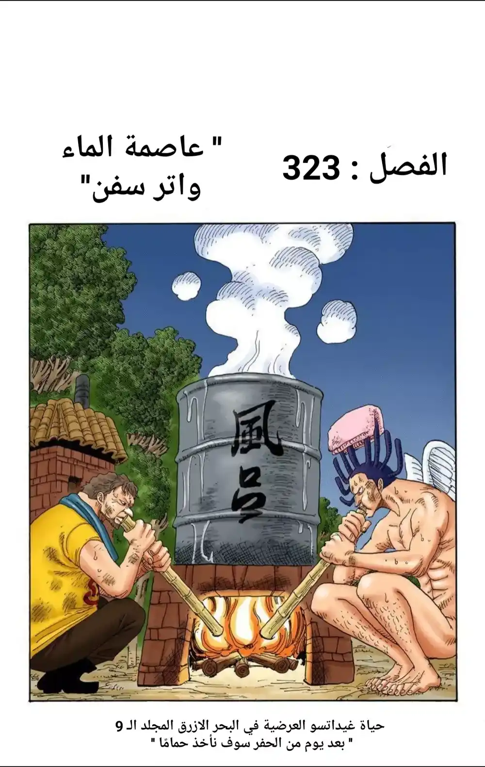 One Piece 323 - مدينة الماء ,واتر سفن página 1