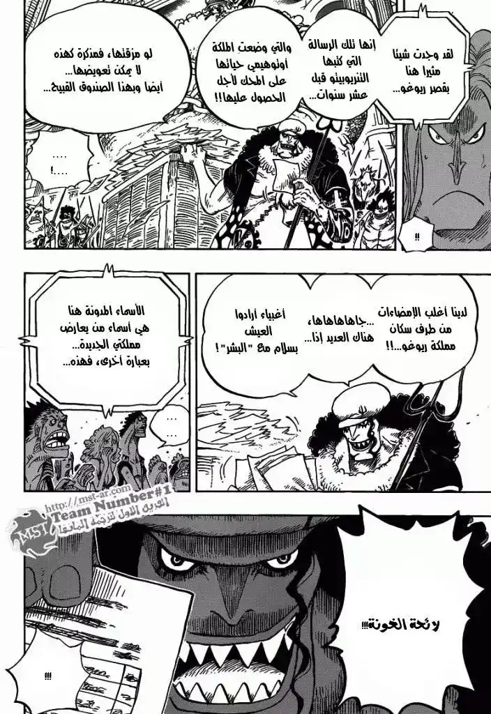 One Piece 628 - تطهير página 11