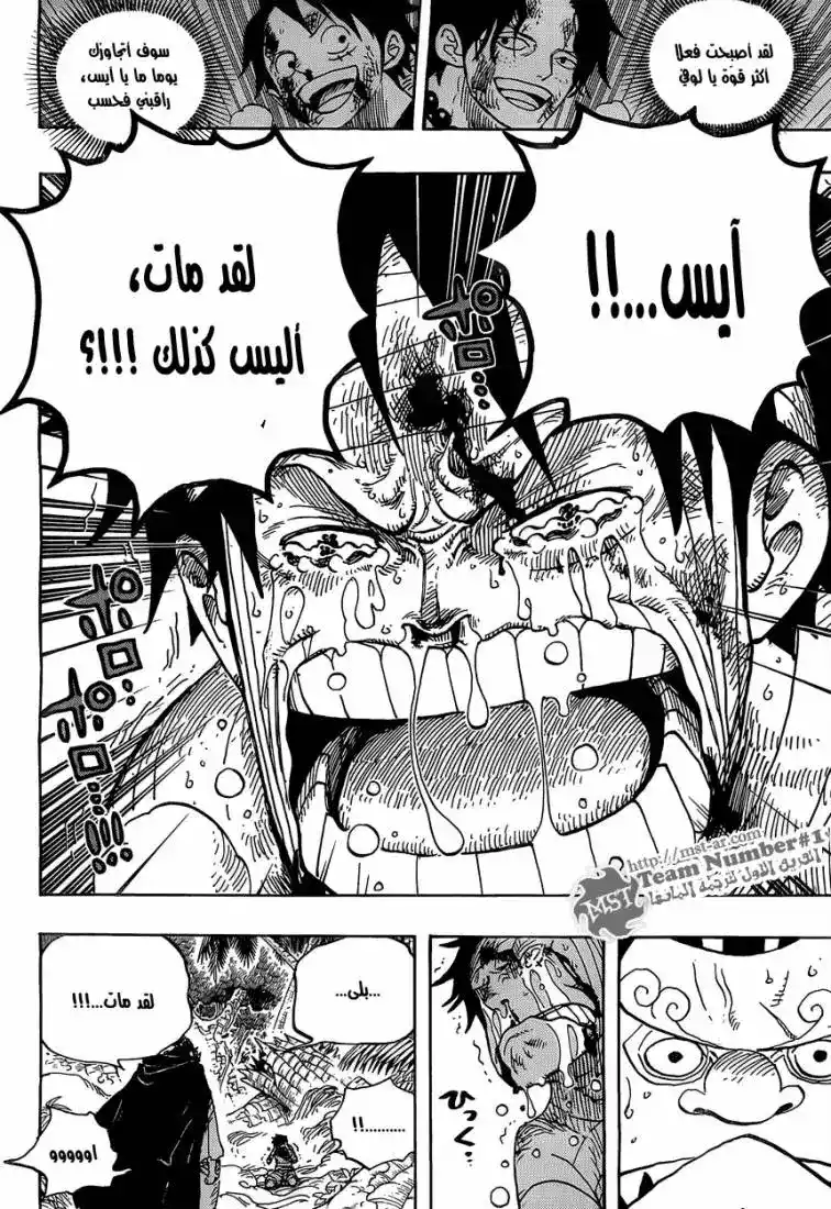 One Piece 582 - لوفي و ايس página 14