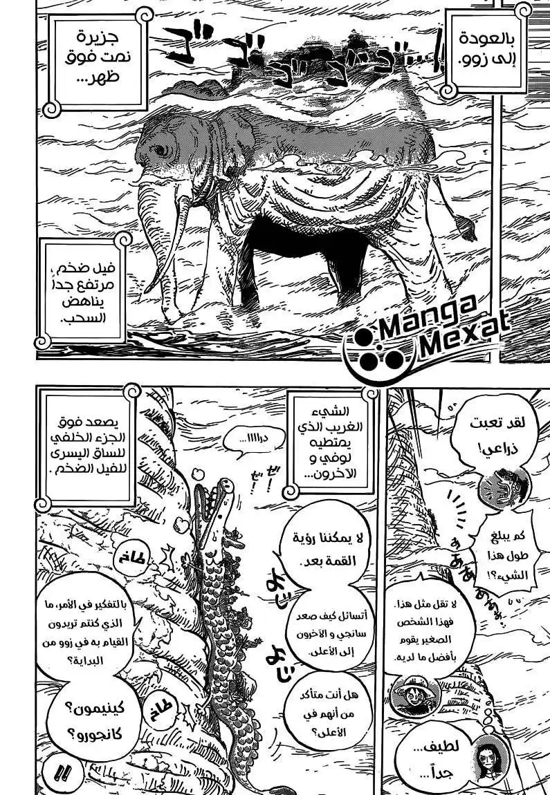 One Piece 803 - تسلق الفيل página 12