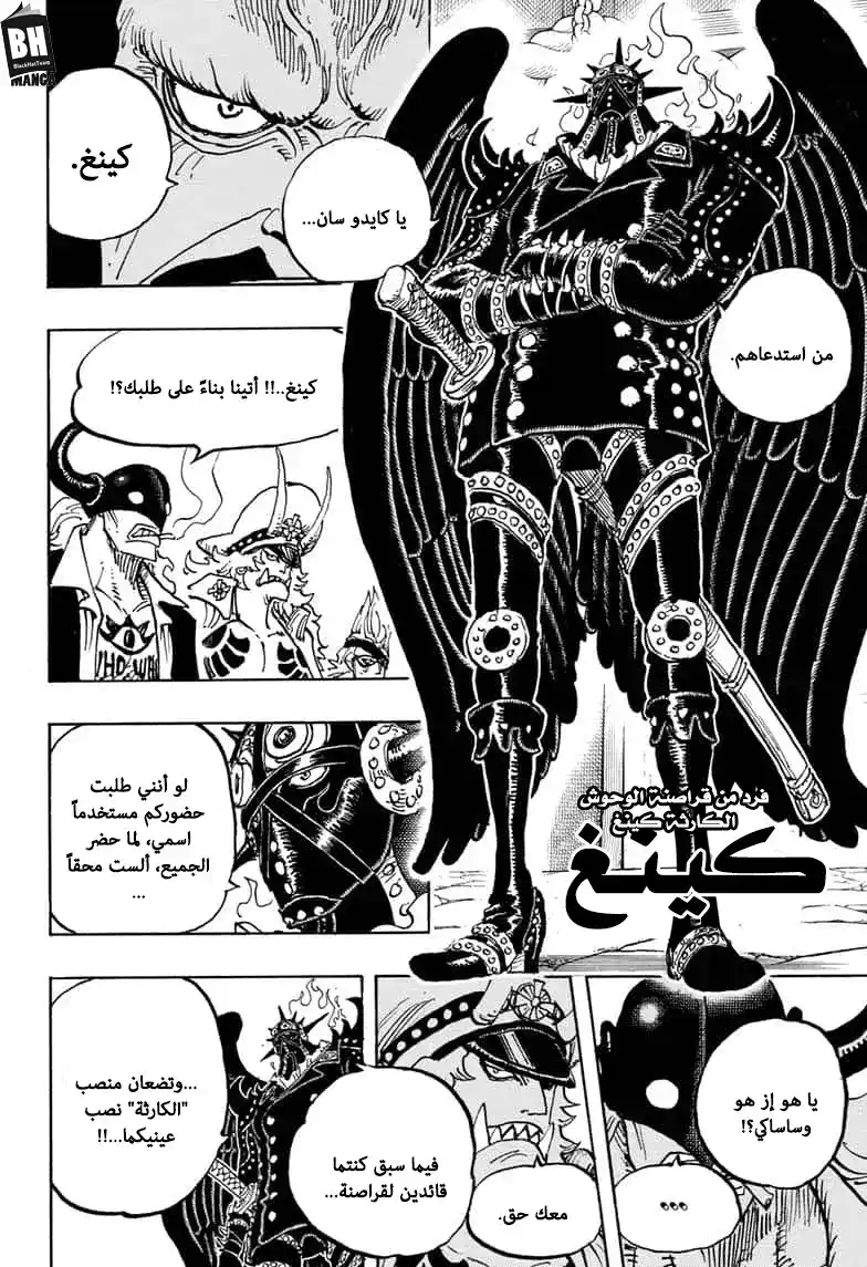 One Piece 979 - مشاكل أسريّة página 12