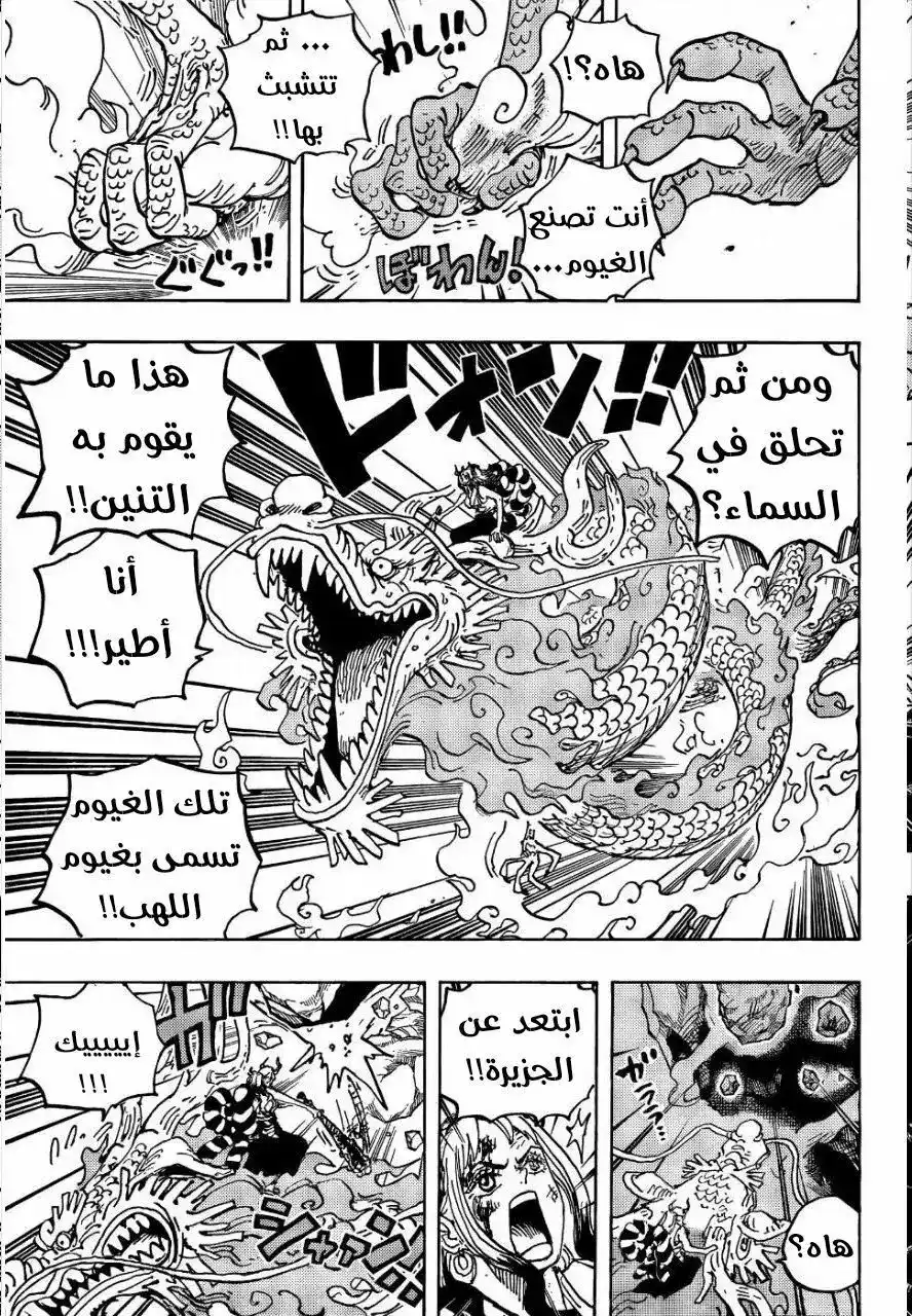 One Piece 1027 - خطر يفوق الخيال página 11