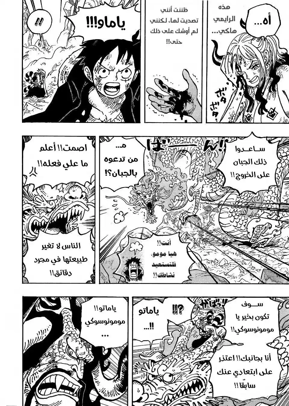 One Piece 1027 - خطر يفوق الخيال página 8