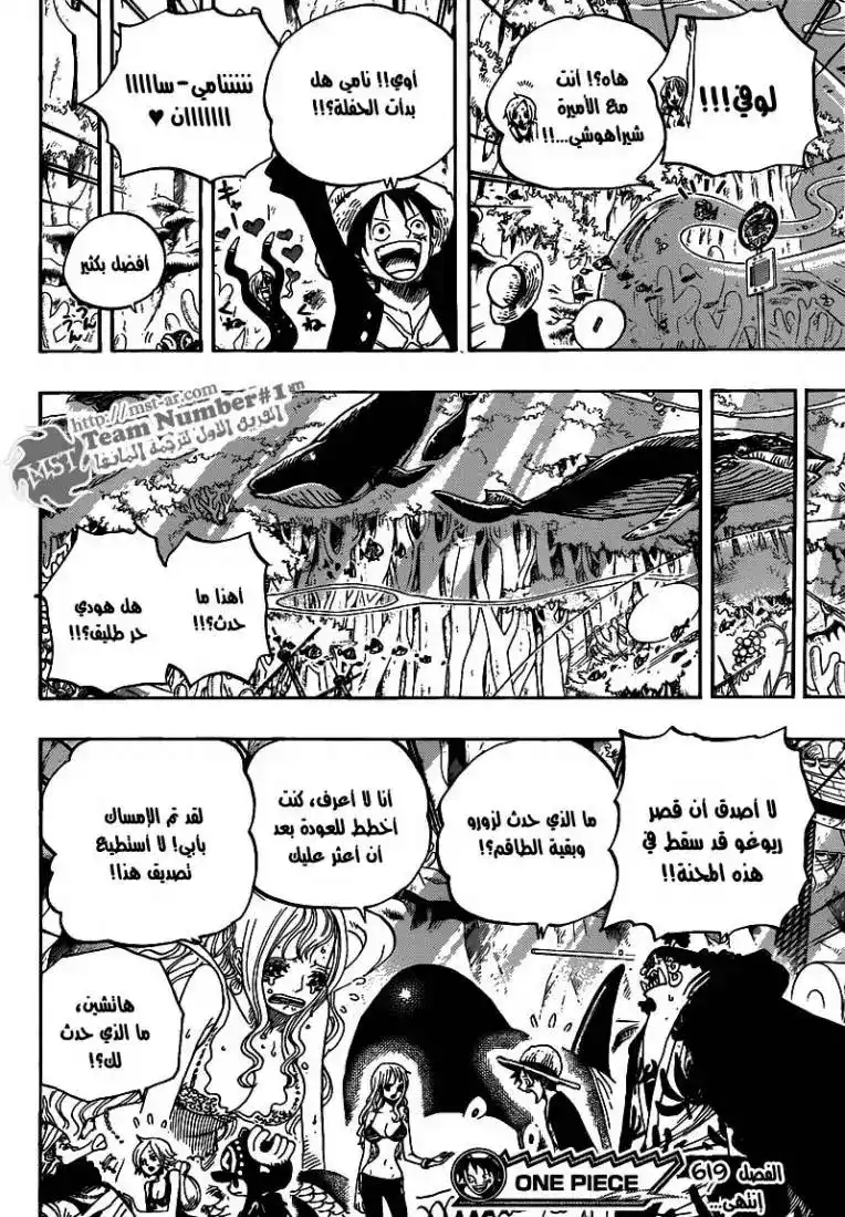 One Piece 619 - الى غابة البحر página 14