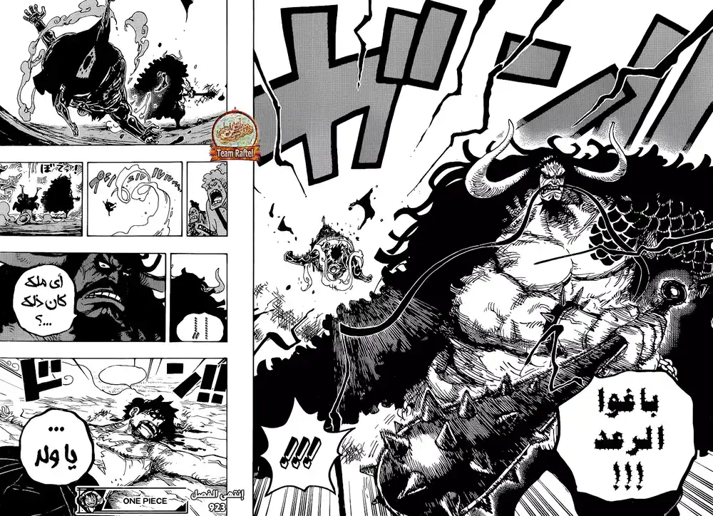 One Piece 923 - لوفي ضدّ كايدو página 14