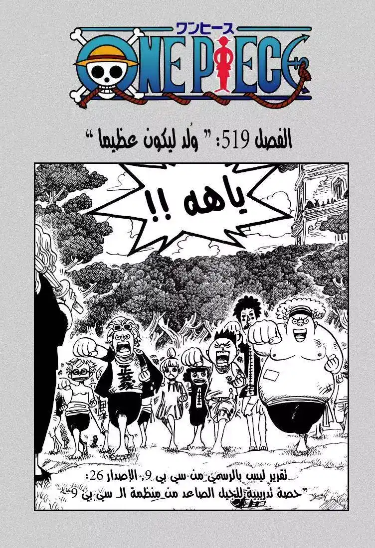 One Piece 519 - ولد ليكون عظيما página 2