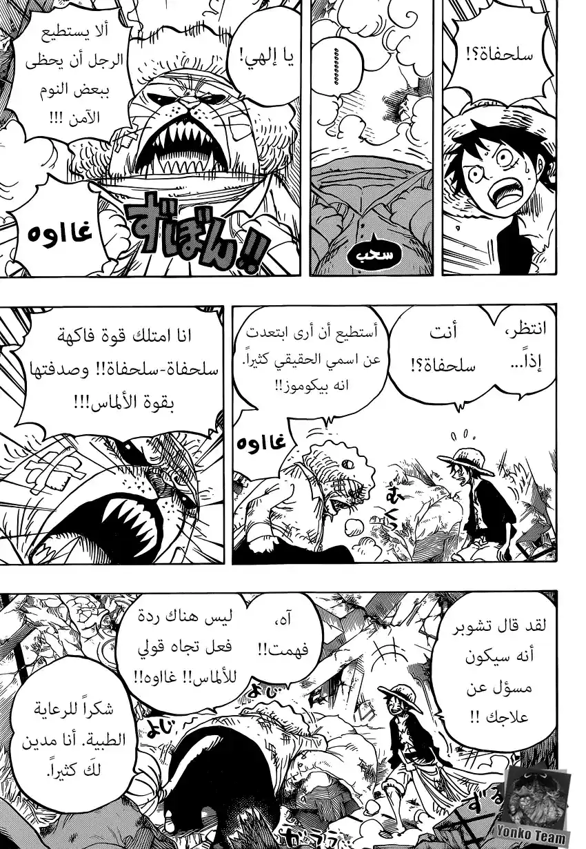 One Piece 822 - الهبوط من الفيل página 8