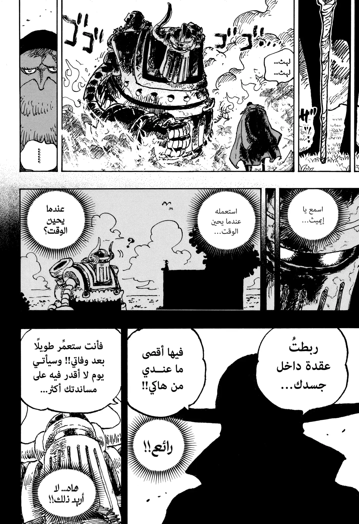 One Piece 1122 - عندما يحين الوقت. página 12