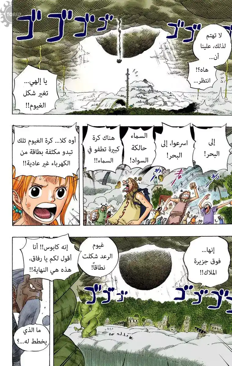 One Piece 294 - ظهور الرعد página 10