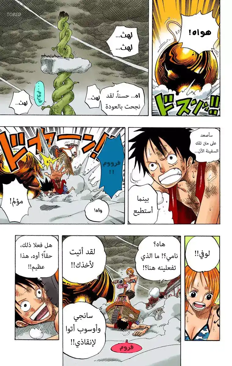 One Piece 294 - ظهور الرعد página 9