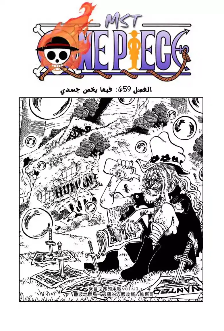 One Piece 659 - ماتبقى من جسدي página 2