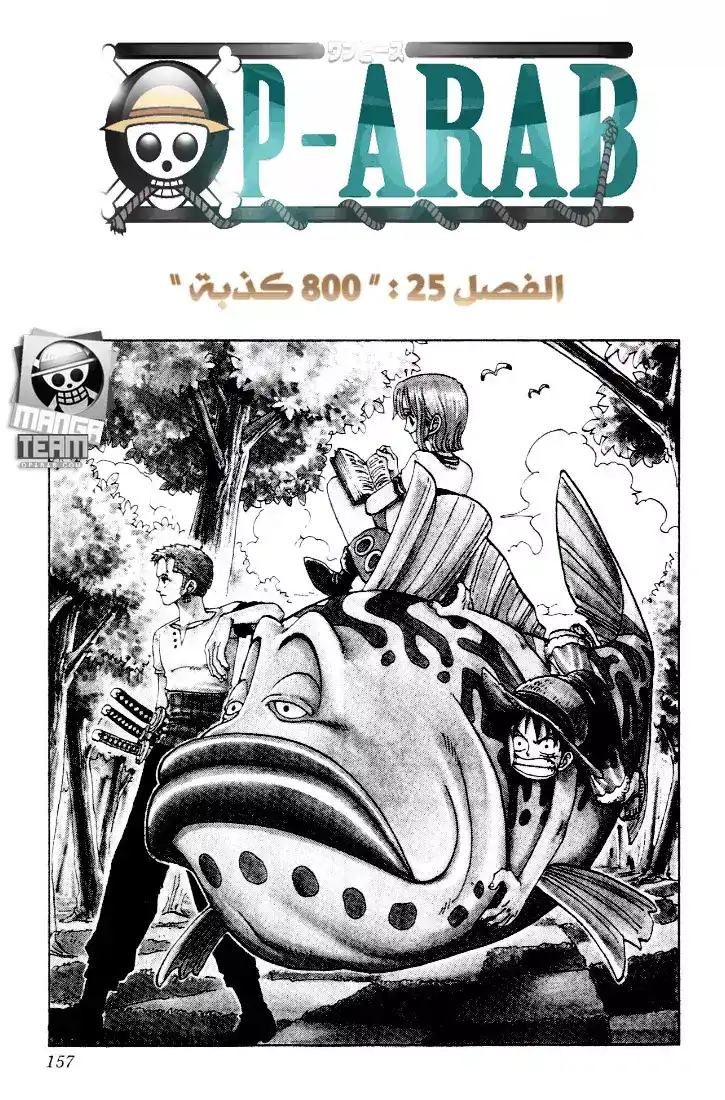 One Piece 25 - 800 كذبة página 1