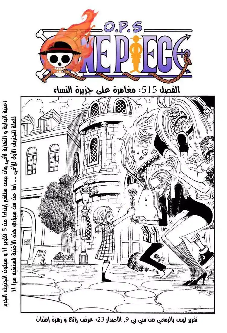 One Piece 515 - مغامرة على جزيرة النساء página 2