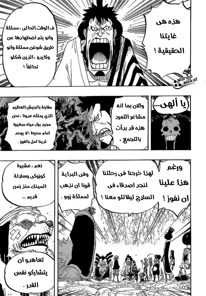 One Piece 819 - مومونوسكي، وريث عائلة كوزوكي página 14