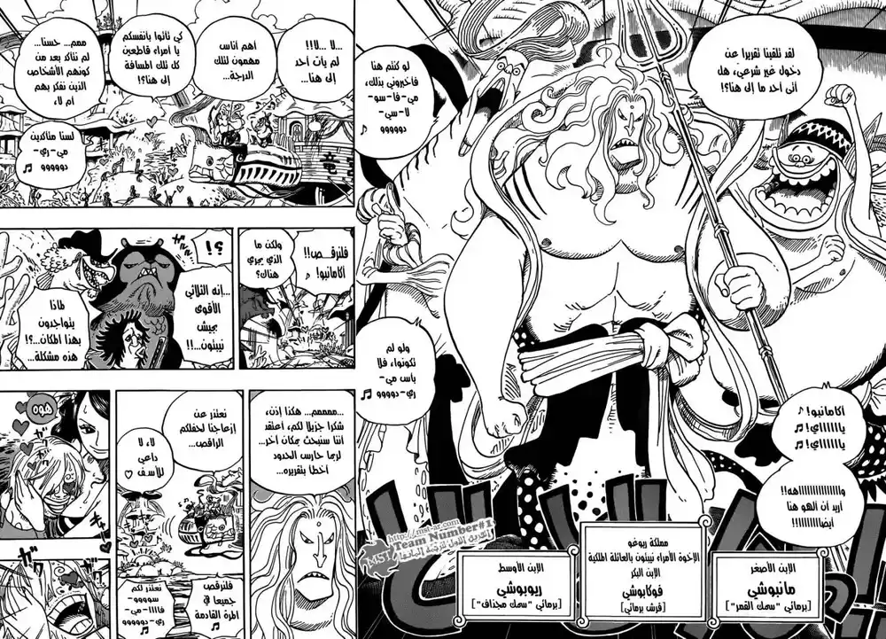 One Piece 609 - مغامرة في جزيرة البرمائيين página 8