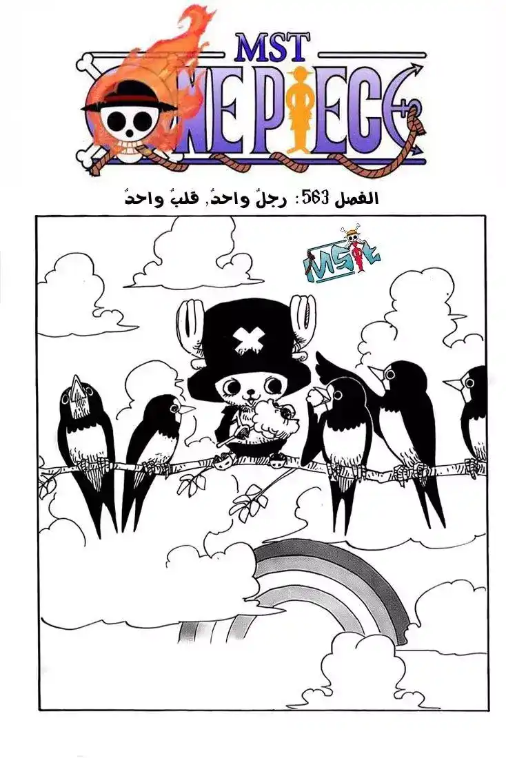 One Piece 563 - قلباً واحد رجلاً واحد página 2