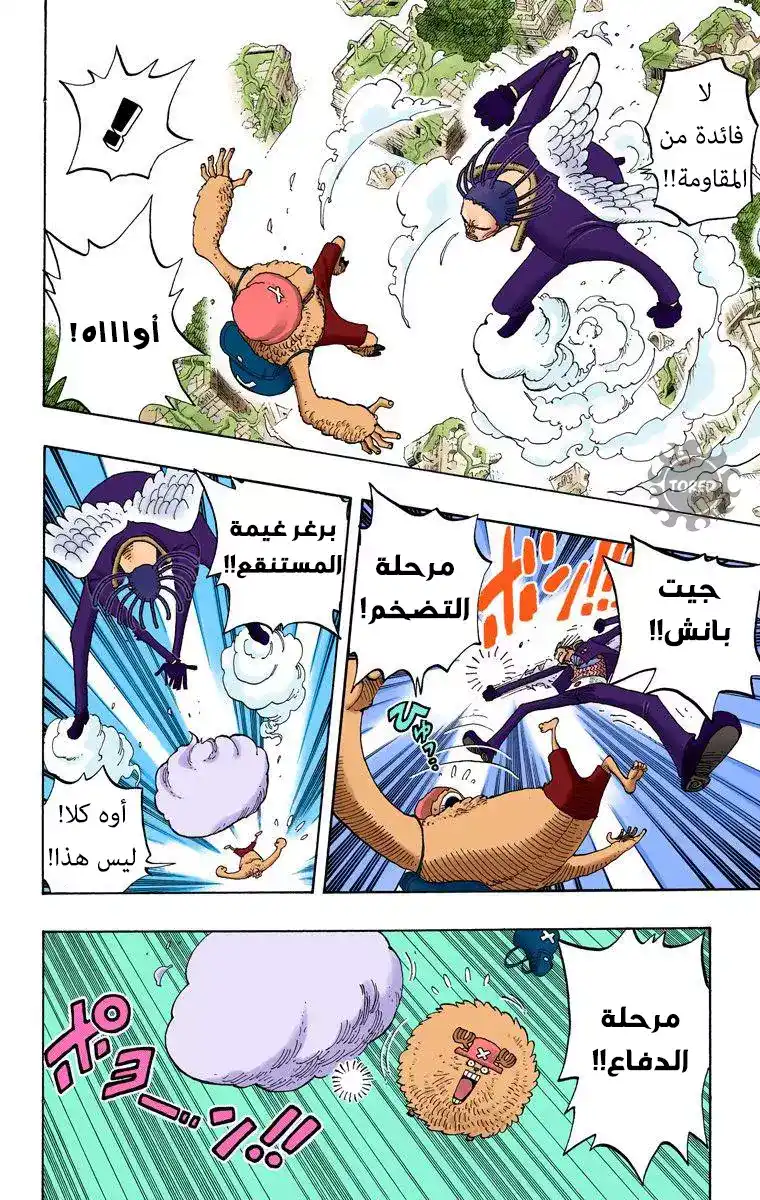 One Piece 262 - القرصان تشوبر ضد التابع غيداتسو página 12