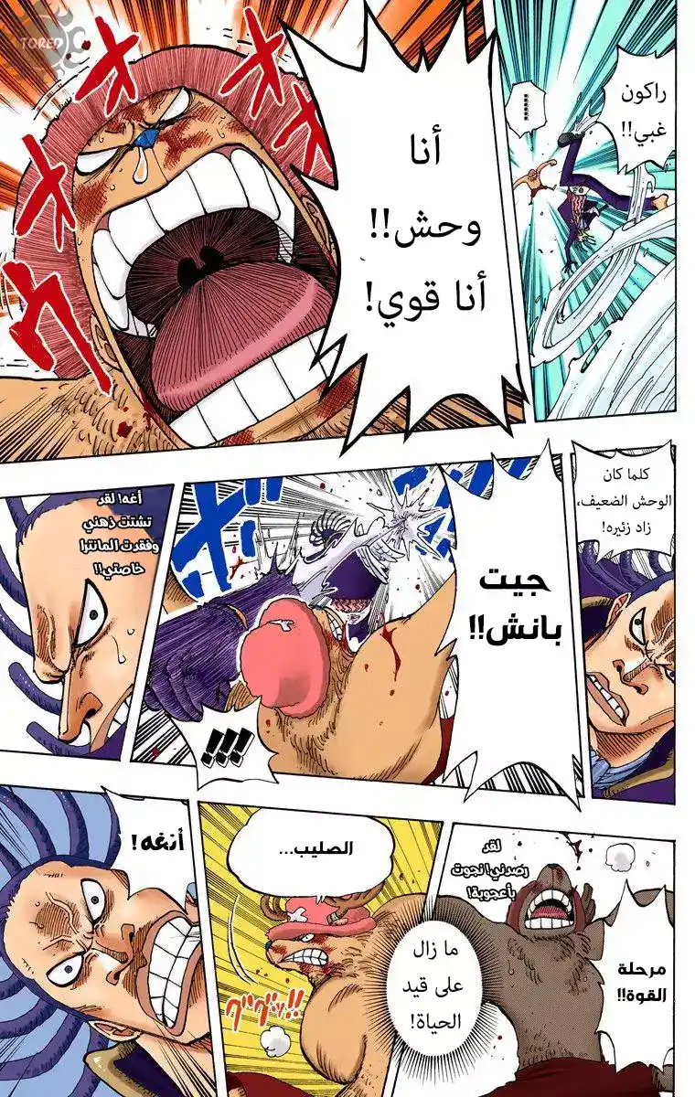 One Piece 262 - القرصان تشوبر ضد التابع غيداتسو página 17